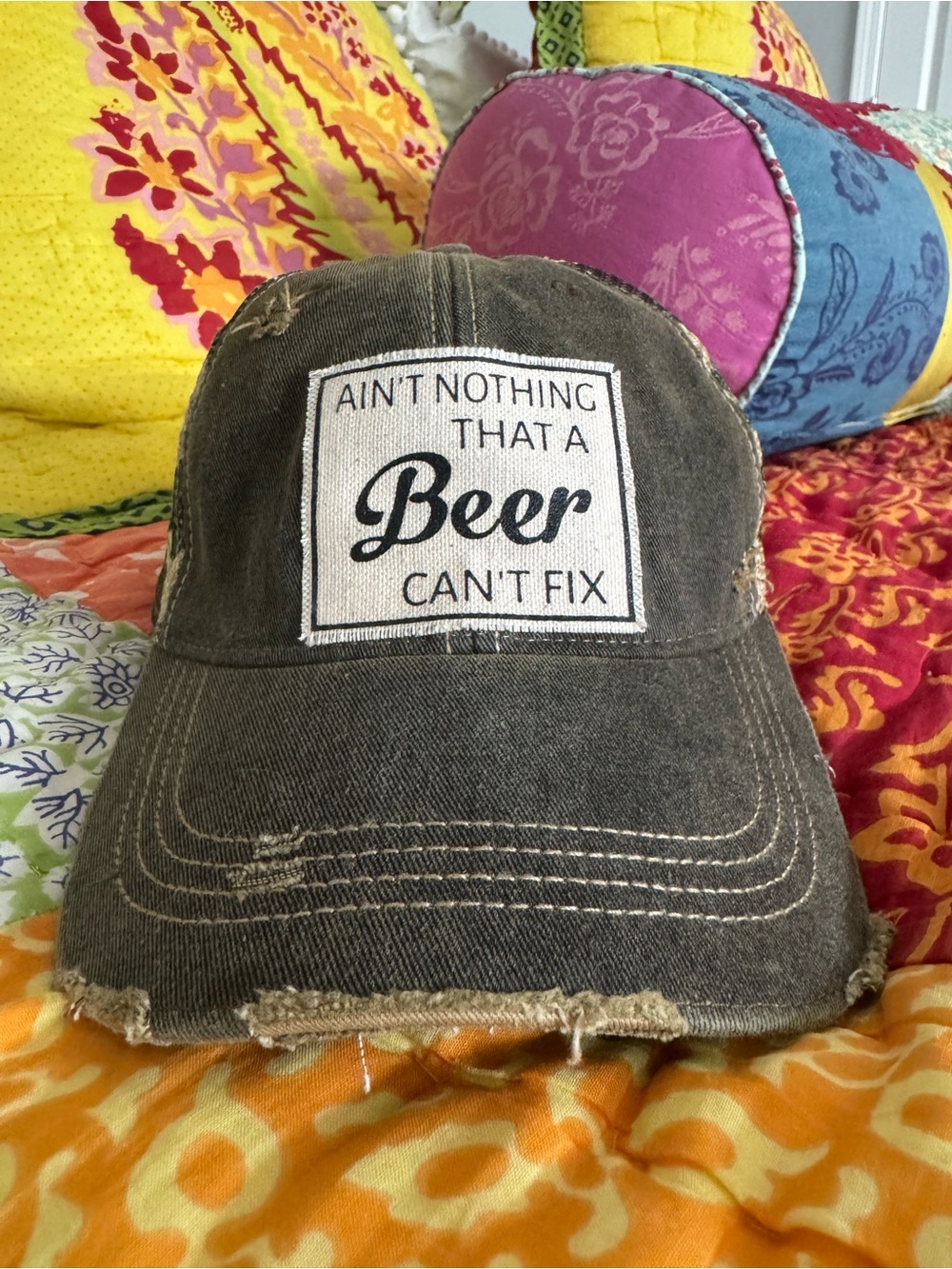 Ain’t Nothing That a Beer Can’t Fix baseball cap